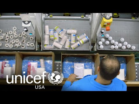 UNICEF Supply Division Warehouse Tour
