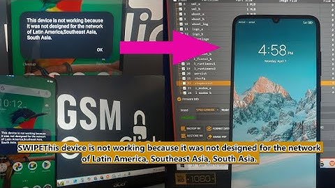 Zte Blade A55 Sim Not Work. Network Unlock Sim Lock