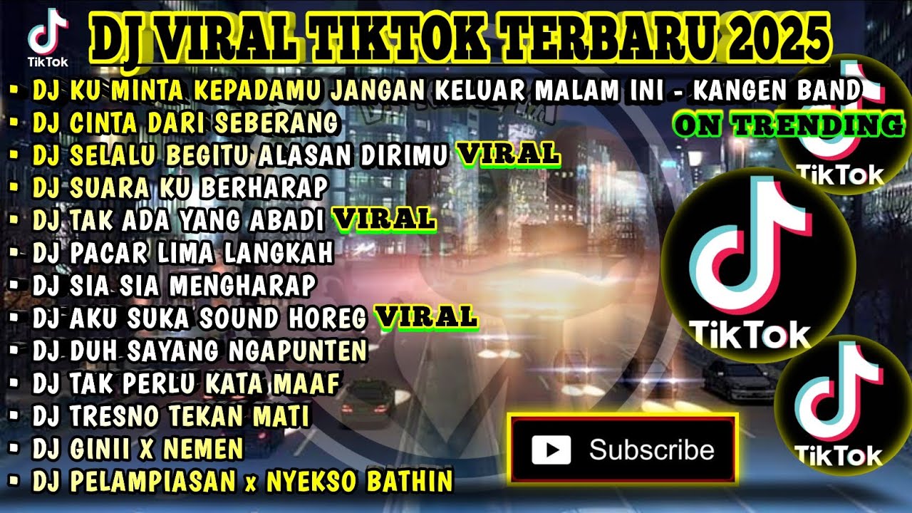DJ VIRAL TIKTOK TERBARU 2025 | KUMINTA KEPADAMU JANGAN KELUAR MALAM INI - CINTA TERLARANG FULL ALBUM