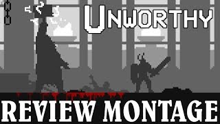 Unworthy Game Review Montage - Darks Souls & Metroid's Baby!