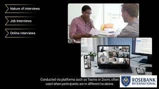 Interview Types Nature Business Contexts LU3/LO6