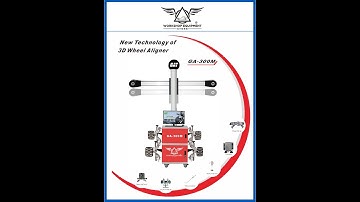Wheel Alignment Machine GA-300M Video demo - Workshop Equipment Store®