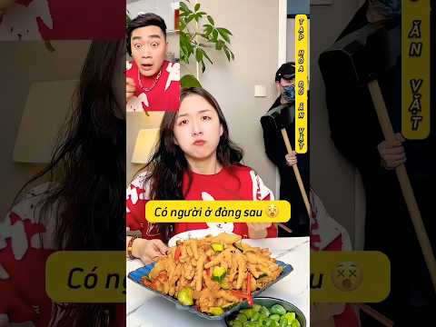 Cùng Anh Trai Giả Bị Cướp Để Chêu Đùa Chồng! #mukbang #food #anuong #anvat #shorts