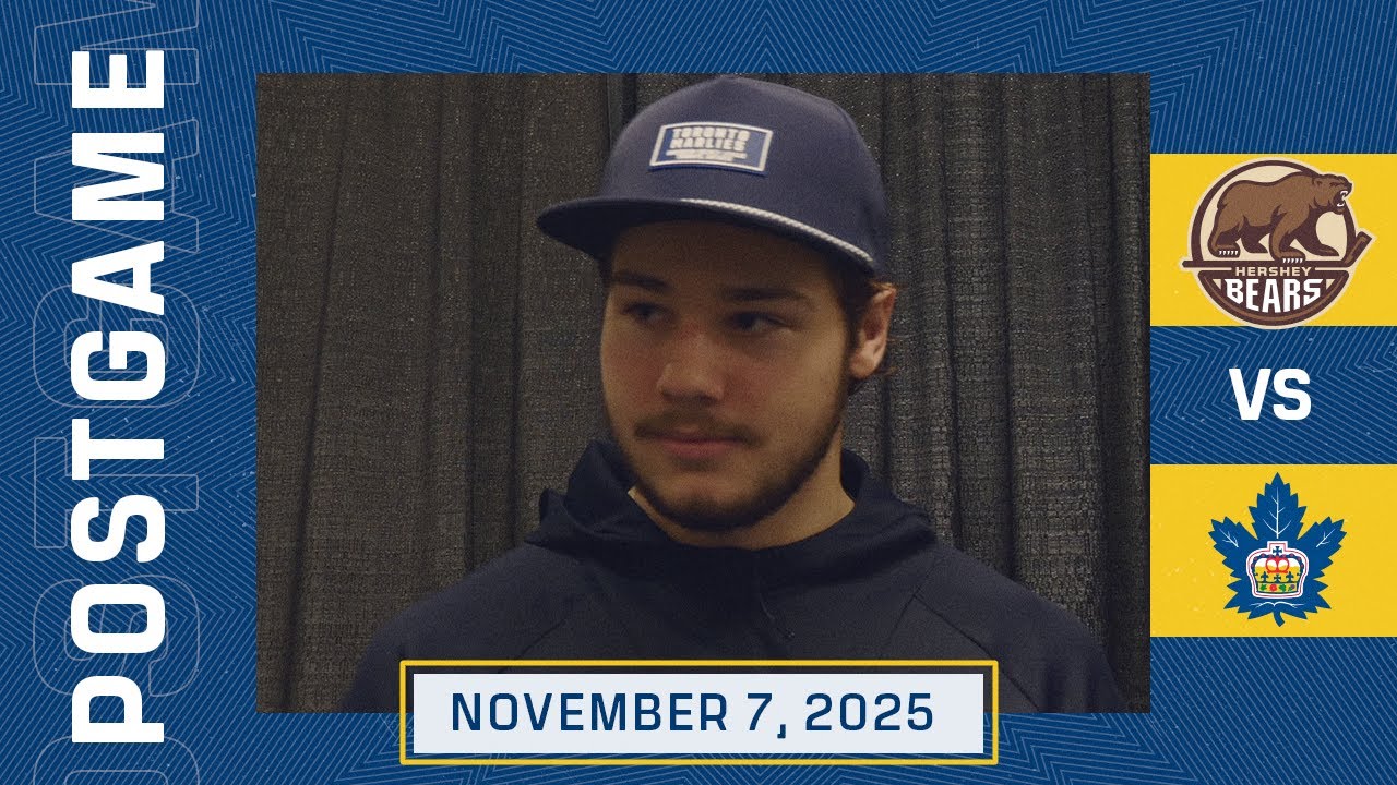 Blake Smith | Post Game at Hershey Bears | November 7, 2025