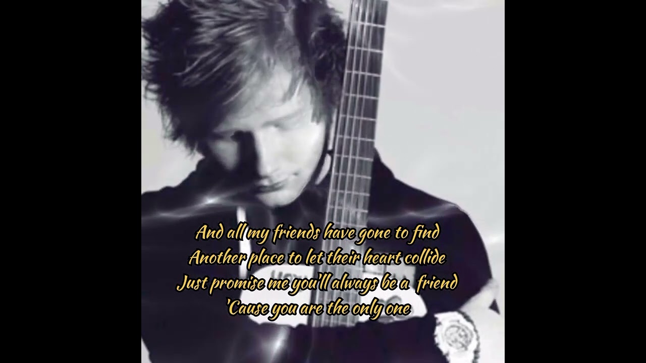 Ed Sheeran OneLyrics