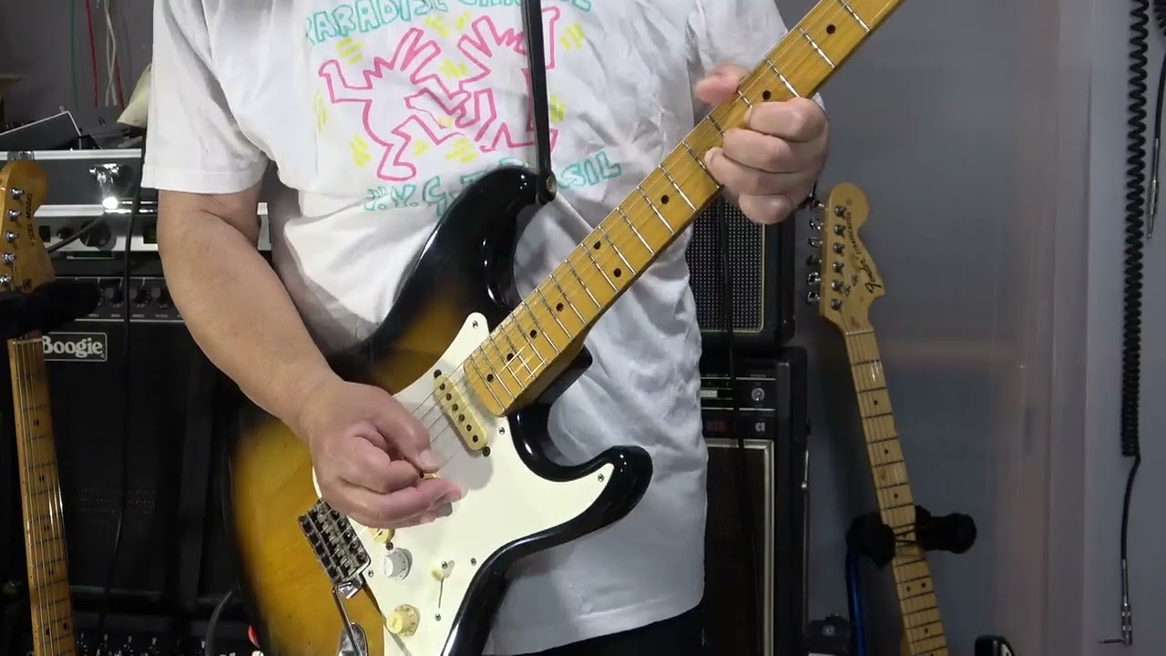 kissy's Guitar Collections】Fender Japan ST57-70 1990年 フジゲン製