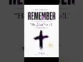 Remember His sacrifice.Live with faith,gratitude, and purpose.He died for all,so we may live for Him