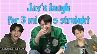 Jay&#39;s laugh for 3 minutes straight | ENHYPEN