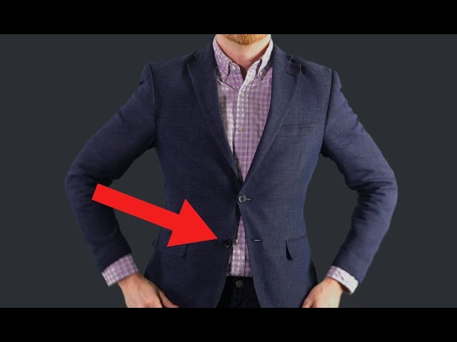 The Sometimes, Always, Never 3-Button Suit Rule