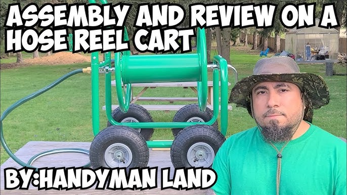 TNT #100: GroundWorks Hose Reel Cart Product Review - Tractor Supply 