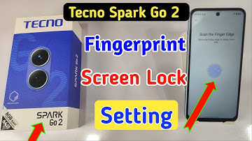 Tecno spark go 2 fingerprint screen lock | fingerprint lock setting in Tecno spark go 2/pattern lock