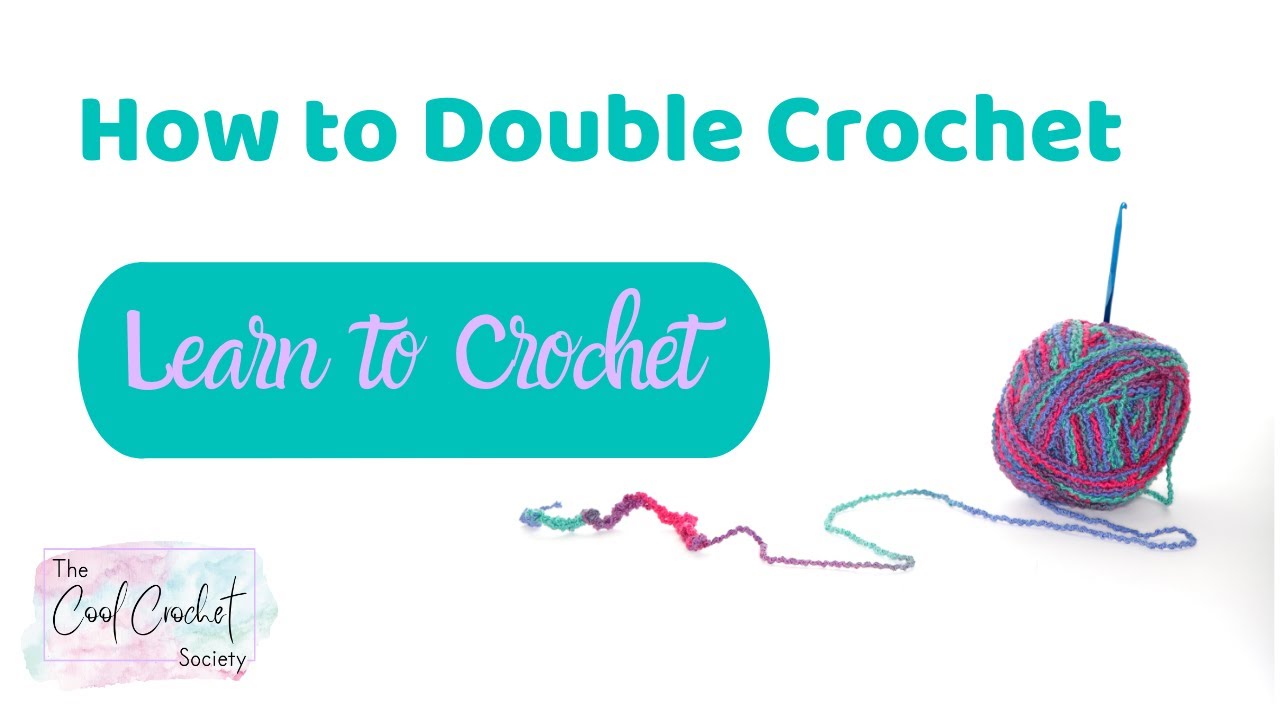 How to make the double crochet YouTube