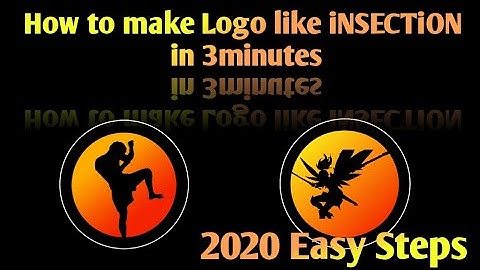 How to Make iNSECTiON LOGO in 3minutes || Mobile Legend Bang Bang