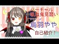 【自己紹介】はじめまして!吸血鬼見習い!烏羽やや!【Vtuber】