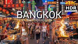 🇹🇭 4K HDR | Walking Bangkok Chinatown | The BEST Street Food on Earth | Thailand 2026