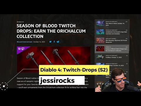 Diablo 4: Twitch-Drops für Season 2 @4Fansites