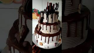 Chocolate Overloaded Customized 3 Tier Cake Design Plzz Subscribe For More