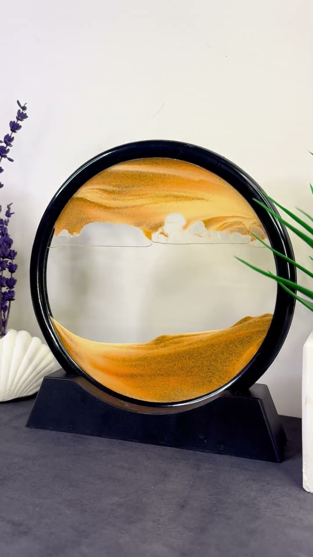 3D Landscape Relaxing Flowing Sand Decoration ?1️⃣ Product Link in Bio ( # 1899 )