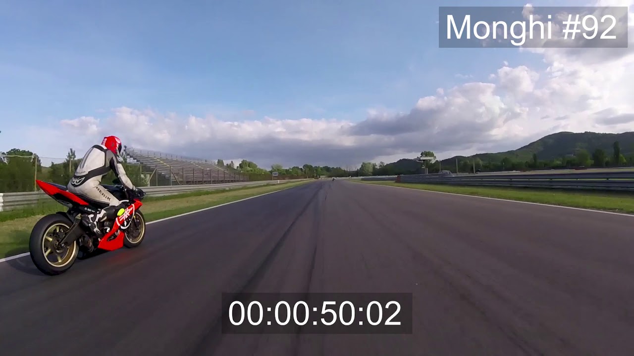 ON BOARD best lap 1.18.27 || Yamaha r6 || Magione || Monghi #92
