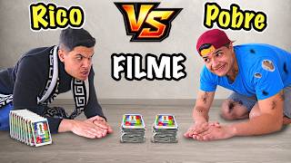 RICH VS POOR PLAYING FLIPPED CARDS - THE MOVIE !! screenshot 3