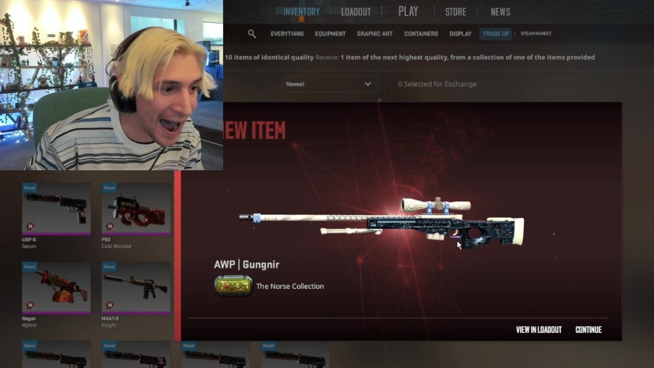 xQc Gets The First AWP