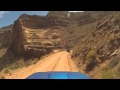 Shafer Trail- Switchbacks - GoPro view