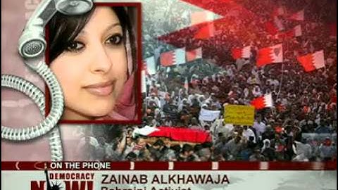 Bahraini Human Rights Activists Report on Crackdown on Dissent by U.S.-Backed Bahrain Govt. 1 of 2