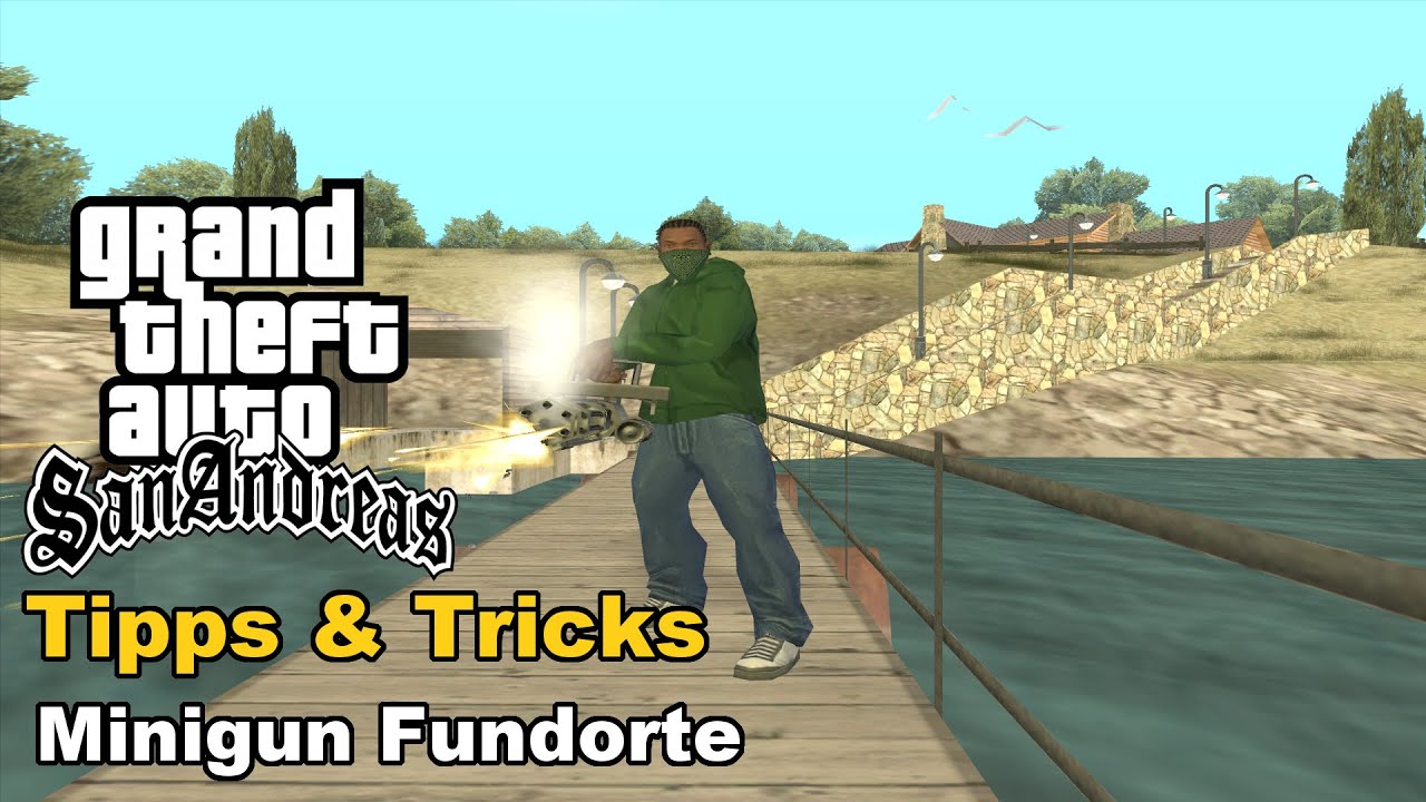 GTA San Andreas: How to get a MINIGUN! 