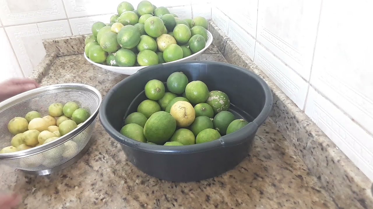 como conservar limão por três meses