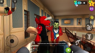 Scary Stranger 3D - Funny Video Troll Neighbor - Gameplay Walkthrough Part 9 (IOS,Android)