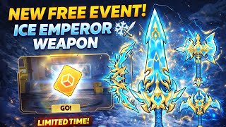 NEW FREE EVENT + ICE EMPEROR WEAPON in Blockman Go Bedwars 😱