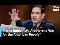"We Are Here to Win" Rubio Defends Trump on Iran War, Venezuela in Heated Senate Hearing | AC1G