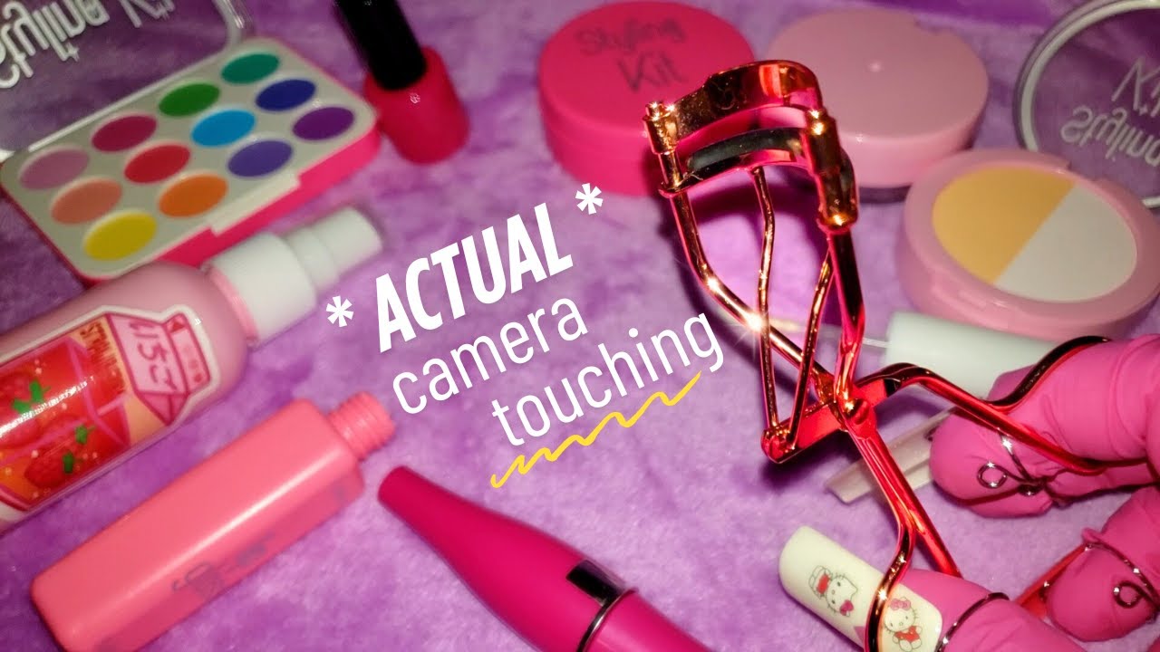 Actual Camera Touching ASMR | Doing your Makeup ASMR