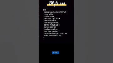 Animation button using HTML CSS