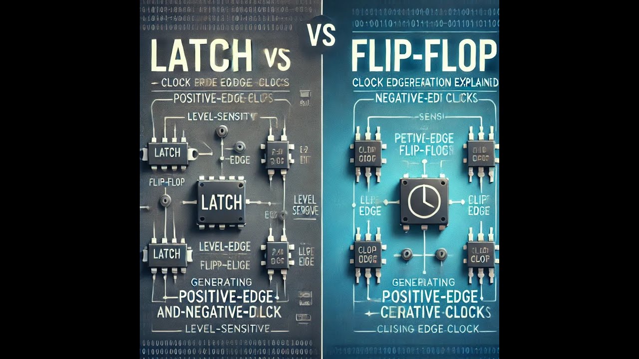 Latch vs Flip-Flop: Key Differences & Clock Edge Generation Explained ...