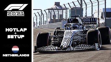 F1 2021 Zandvoort World Record Hotlap + Setup 1:08.2