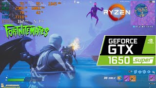 GTX 1650 SUPER FORTNITE SEASON 4 FORTNITEMARES | 160 Fps Cap 1080p