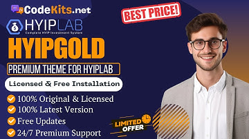 [Latest & Original] HyipGold - Premium Theme For HYIPLAB (Lowest Price)