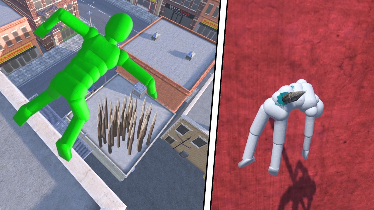 Euphoria NPC Ragdoll Physics Compilation | Most Brutal & Epic NPC Falls! Compilation #16