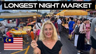 Pasar Malam Taman Connaught | The Longest Street Food Market | Kuala Lumpur | Malaysia