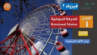 16 - دوران الأطر المرجعية