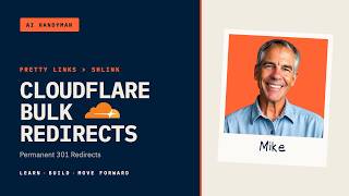 How To Create Bulk 301 Redirects on Cloudflare (Pretty Links to Shlink)