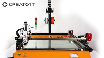 Channel letter 3D printer K8  auto leveling function