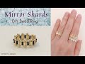 How to Make a Mirror Shards Bead Ring