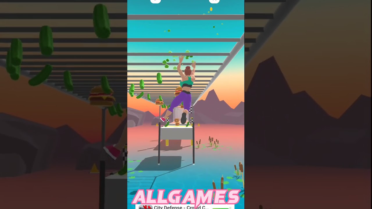 Fat 2 Fit LVL 1 to LVL 10 Part 1 FUN, FUNNY & ADDICTIVE GAME 