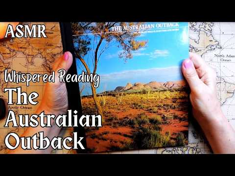 ASMR | The Australian Outback - Whispered Vintage Book Reading