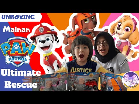 Unboxing PAW  PATROL  ULTIMATE RESCUE Arka and Mommy YouTube
