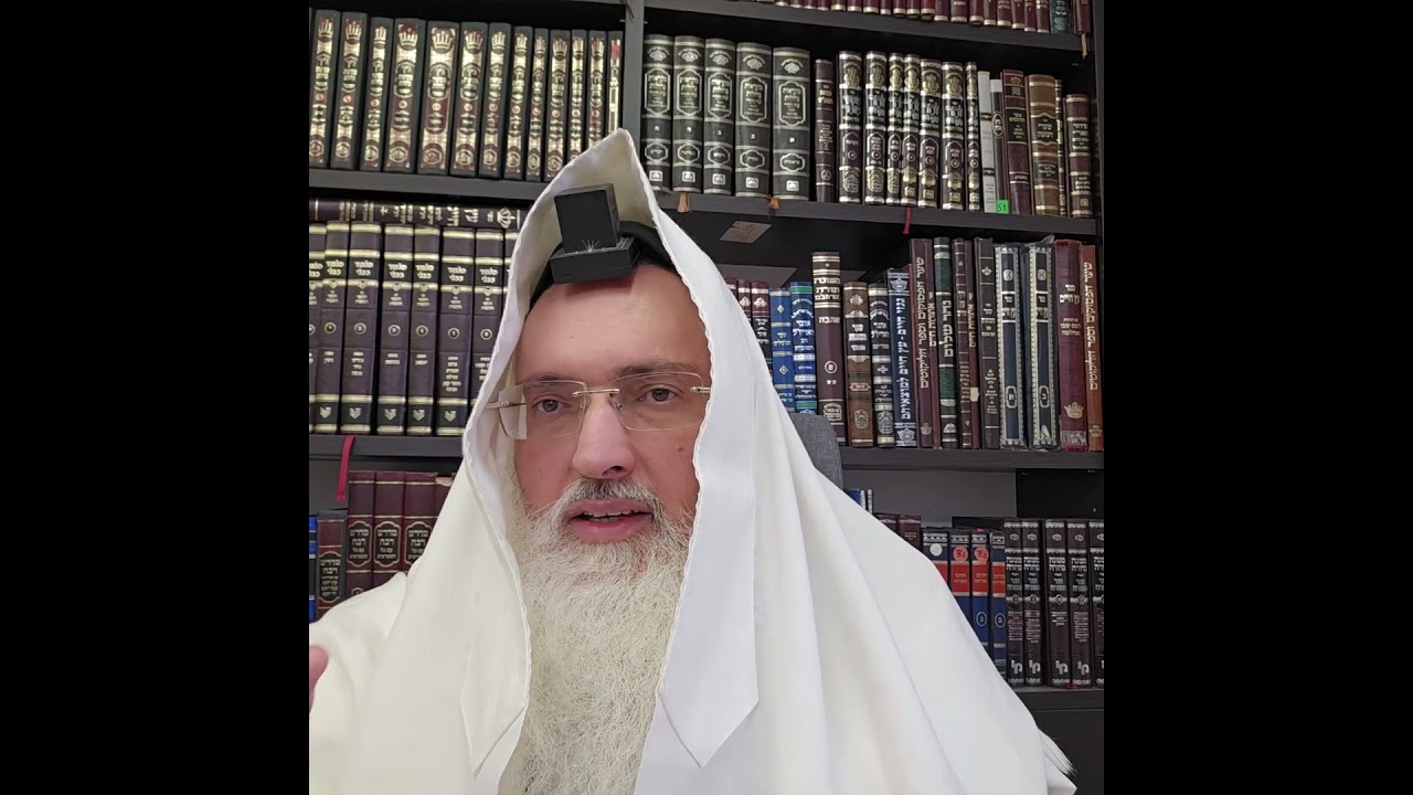 הלכה יומית/הילולת משה רבנו/פורים(2)/רב דניאל בניזרי