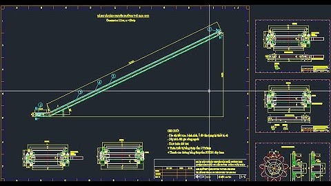 Thiết Kế Băng Tải Xích Cào Đường Thô - NM Mía Đường