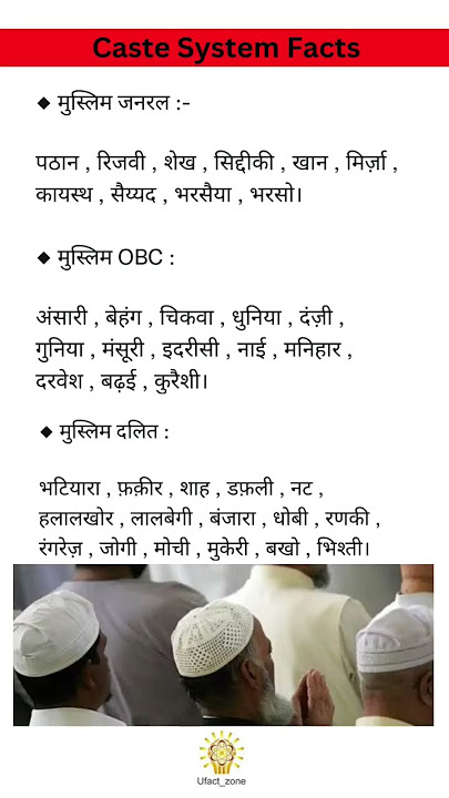 Caste system in Muslims | India | #shorts @narendramodi